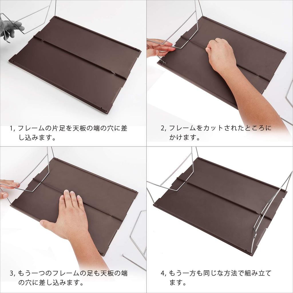 MOON LENCE Folding Outdoor Camping Aluminum Low Perfect for Solo Includes Storage Bag Table, Alloy, Table, Camping, Compact, Ultra-Lightweight (465g),