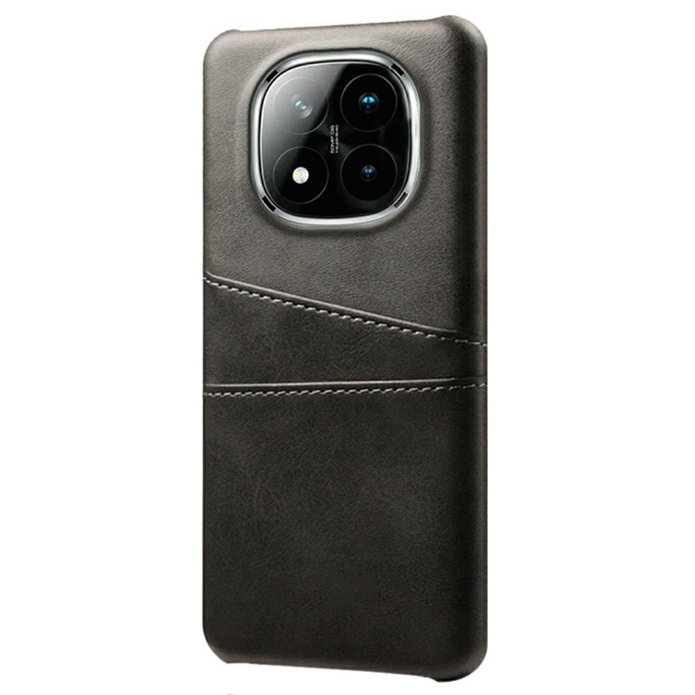 Für Xiaomi Redmi Note 14 Pro+ 5G Hülle Duale Kartenfächer PU-Leder+Hartes PC Handyhülle