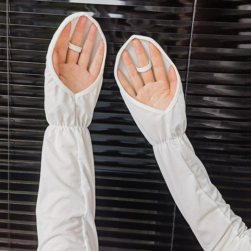 Ice Anti-Sunburn Sleeve Letní rukávy na ruce Dlouhé rukávy s ochranou proti slunci