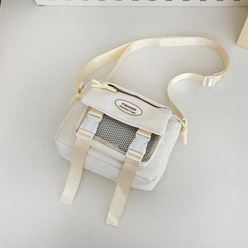 Large capacity shoulder bag women's new fashion transparent cute simple shoulder bag