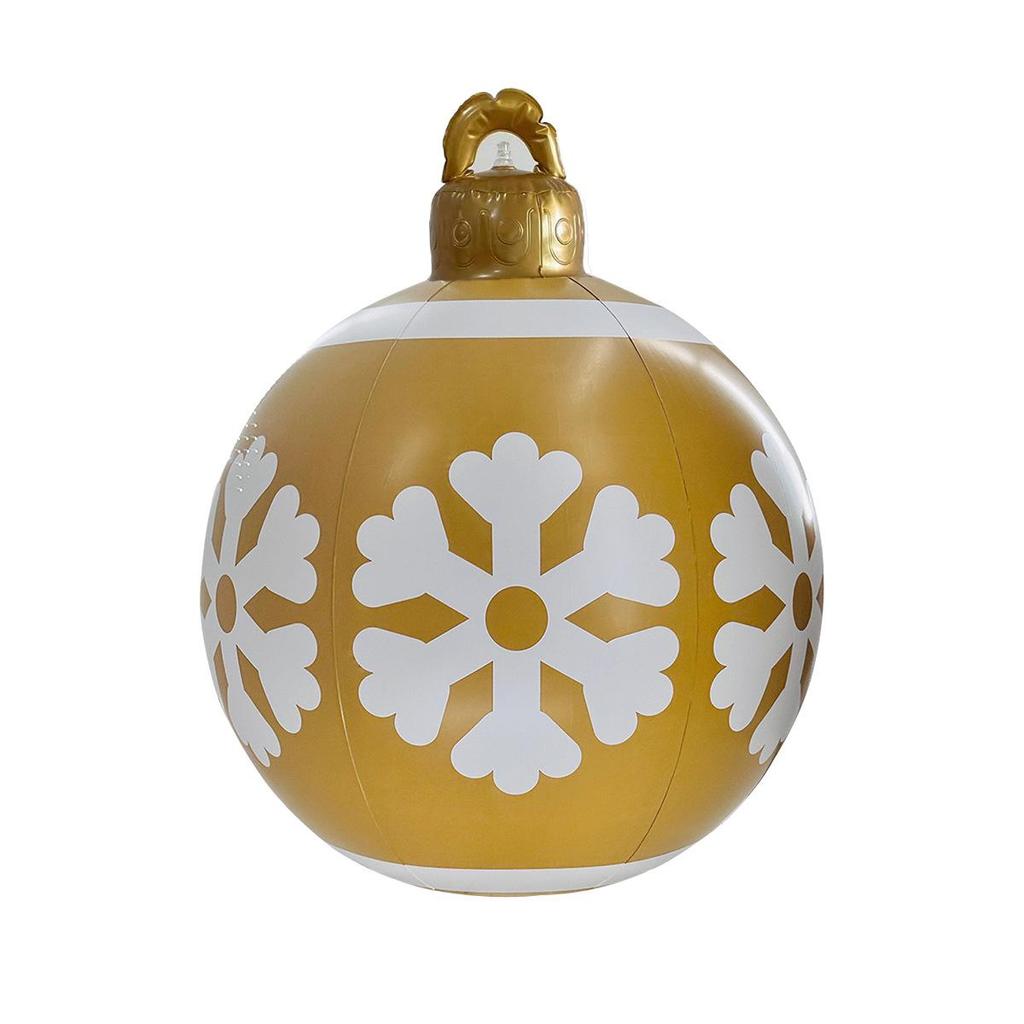 Eco-friendly PVC Inflatable Christmas Ball for Indoor & Outdoor Festive Decoration