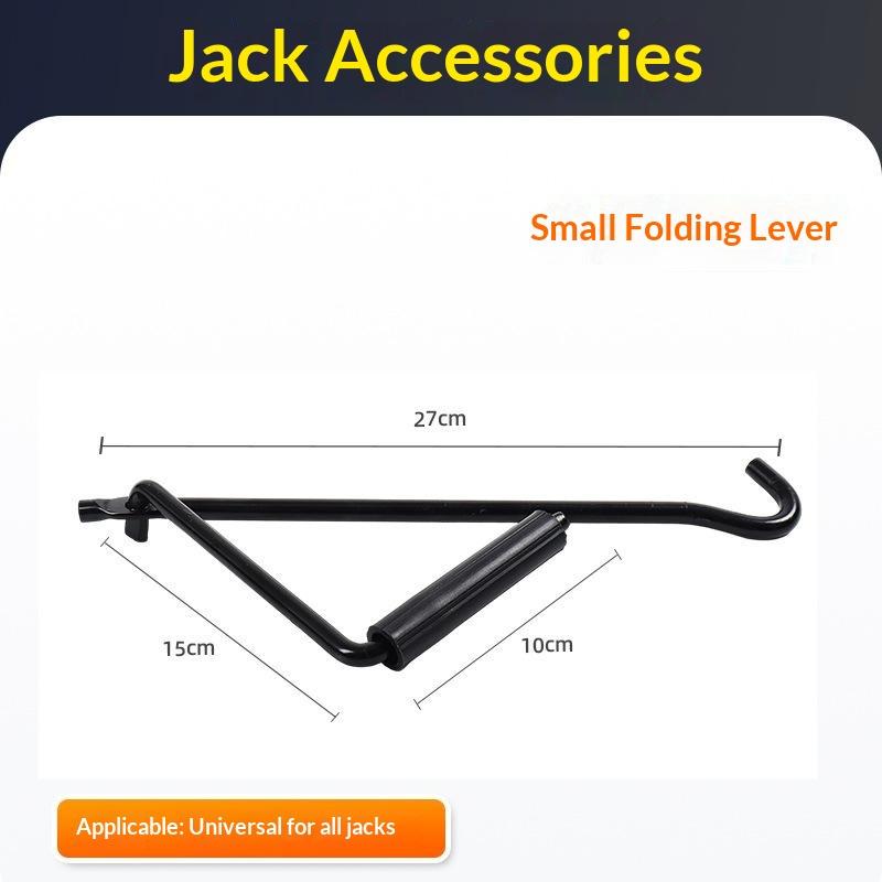 Compact Hand Cranked Scissor Jack 2T Labor-Saving Car Jack for Car SUV Tire Replacement Travel Emergency Kit