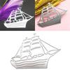 Sailing Ship Cutting Dies Ship Embossing Die Cuts Stencil for Scrapbooking Christmas Card Making DIY Photo Album