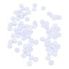 100pcs 15mm Nail Buffing Disc 2000 Grit Grinding Accessories Pedicure Shiner Tools Nail Sandpaper