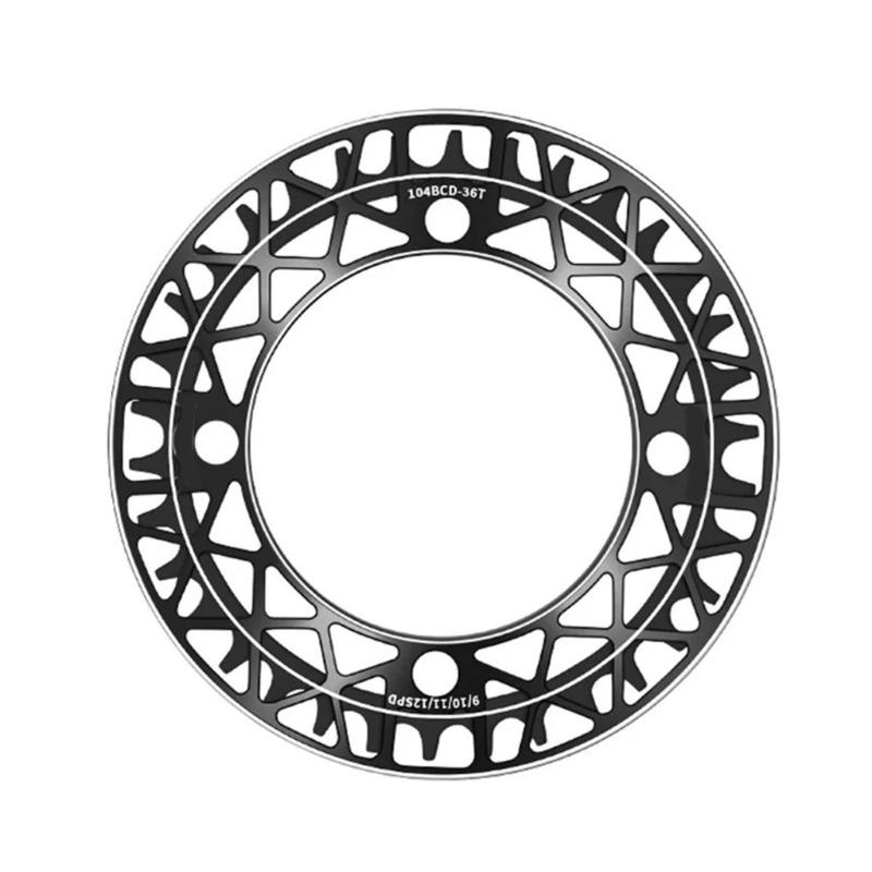 

Aluminum Alloys Bicycles Single Disc Plate Bike 104BCD Chainring Integrated Tooth Plate Protector Easy Installation