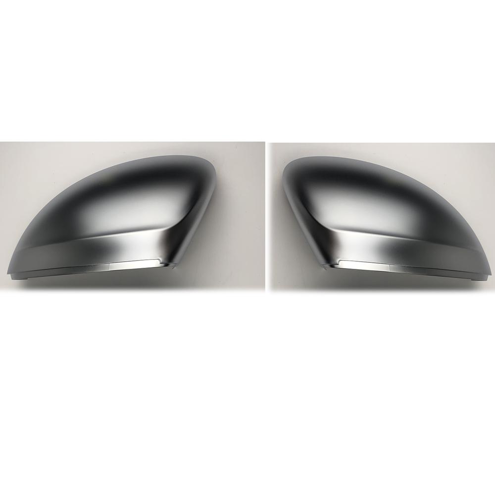 Rearview Side Wing Mirror Caps Cover For VW Tiguan Allspace L MK2 2017 2018 2019 2020 Replacement Matt Chrome