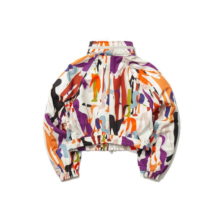 Li Ning Sports Fashion Series Color Block Loose Short Packable Hooded Jacket Women Jacket Multicolor AJDR230-2