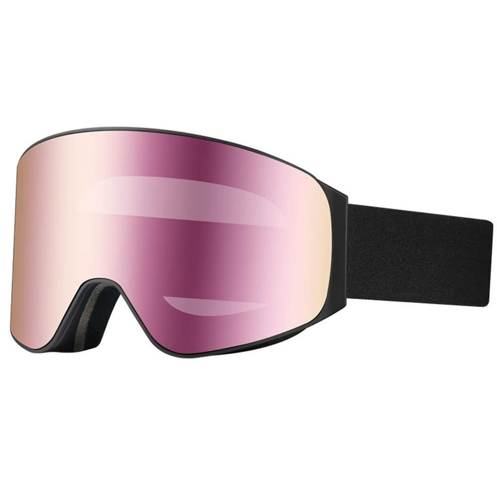 Magnetic Suction Ski Goggles With Colorful Lens Anti-Collision Anti-Glare UV Resistant Snow Sports Goggles Outdoor Sport Goggles