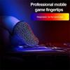 1 Pair Gaming Finger Sleeves 18-pin Ultra-thin Copper Fiber Finger Cots Breathable Fingertips