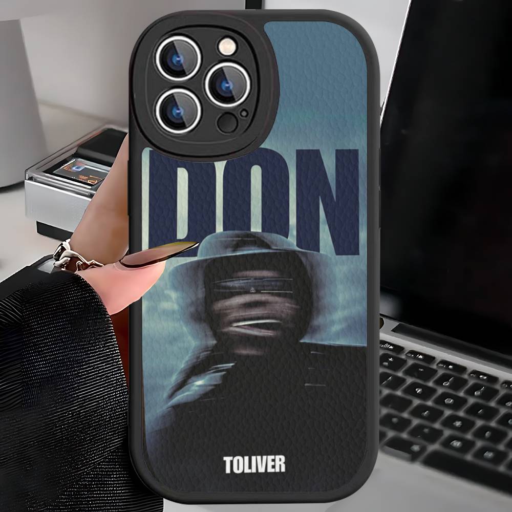 Rapper Don Toliver Phone Case For IPhone 16 15 14 13 12 11 Pro Max Plus 16E Soft Leather Cover