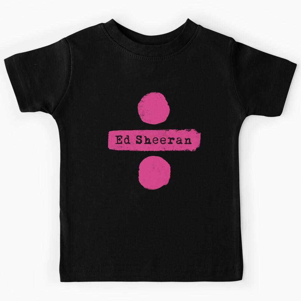 Ed Sheeran Loop Tour Math Play Concert Kids T-Shirt 110