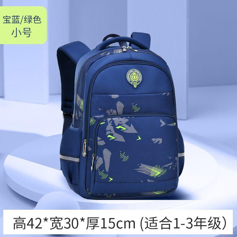 New primary school bag, male light casual children's backpack, student backpack
