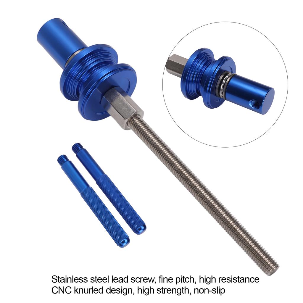 Hiking Pole Shock Resistant Ultralight 3 Sections Walking Stick with Adjustable Height