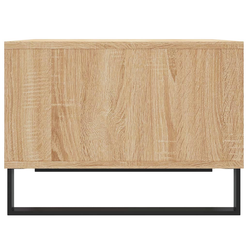  Coffee Table, Sonoma Oak 60x50x36.5 Cm Wood-based Material