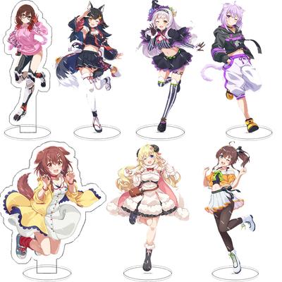 Japan Hololive Vtuber Acrylic Usada Pekora Uruha Rushia Hosimati Suisei Inugami Korone Bags Stand Model Plate Collection