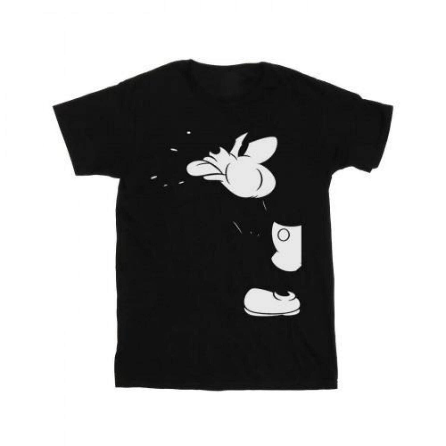 Disney Mens Mickey Mouse Cut T-Shirt S чёрный