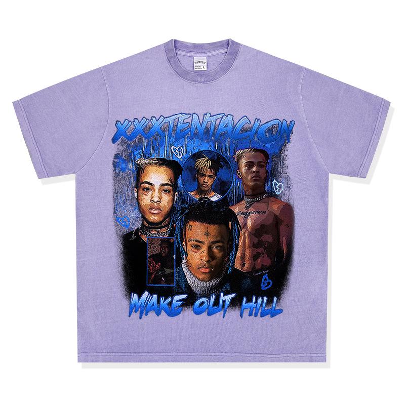 XXXTentacion Vintage Heavyweight Hip Hop T-Shirt – European & American Streetwear