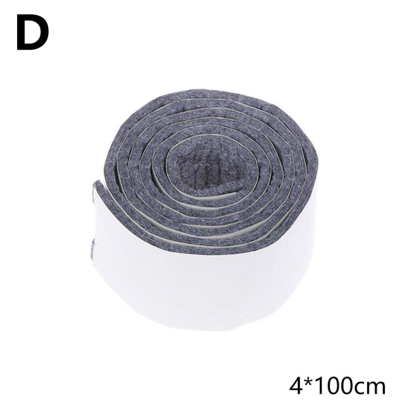 1m Anti-slip Felt Protection Pad Chair Leg Caps Sofa Table Chair Feet Mat Self Adhesive Floor Pad Furniture Fittings Daily Use