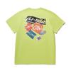 Li Ning Bequemes Einfaches T-Shirt mit Buchstabenaufdruck, Locker, Kurzarm, Damen Tops, Apfelgrün AHSU242-4