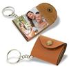Leather Keychain Photo Any Photos Birthday Gift 18-99 Box Free!