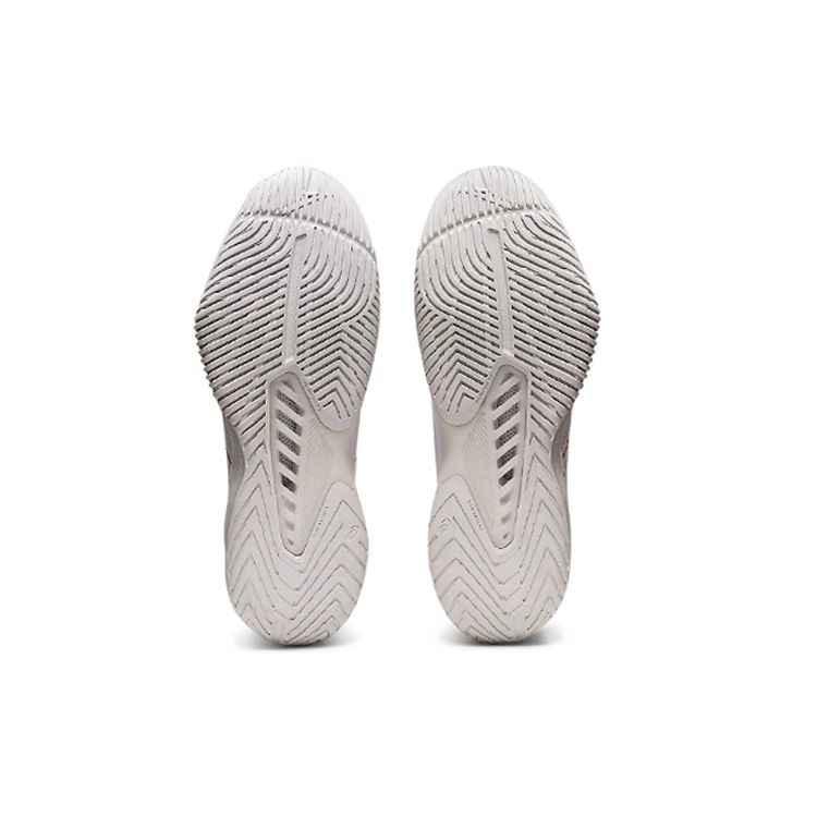 Asics Gel-Burst 26 Round Toe Comfortable Mid-Top Basketball Shoes Unisex Sneakers White Platinum 1063A047-100