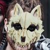 Wolf Schädel Kopf Maske Realistisch Gruselig Kopfbedeckung Horror Halloween Cosplay Requisiten Für Kinder Erwachsene Feiertag Schul Feste Spukhaus