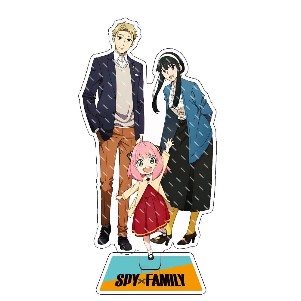 Anime Spy X Family Figure Cosplay Acrylic Stand Twilight Loid Forger Yor Forger Anya Forger Model Plate Collection Props Gifts