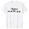 Friends Bachelorette EVJF Party T-shirt French Girls Single Farewell Tops Team Bride Bridesmaid Tees Bridal Shower Wedding Shirt