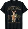 Hoppington Farm Carrot Patch Bunny Graphic Tee Men Casual Cotton Short Sleeve T-Shirt Daily Wear