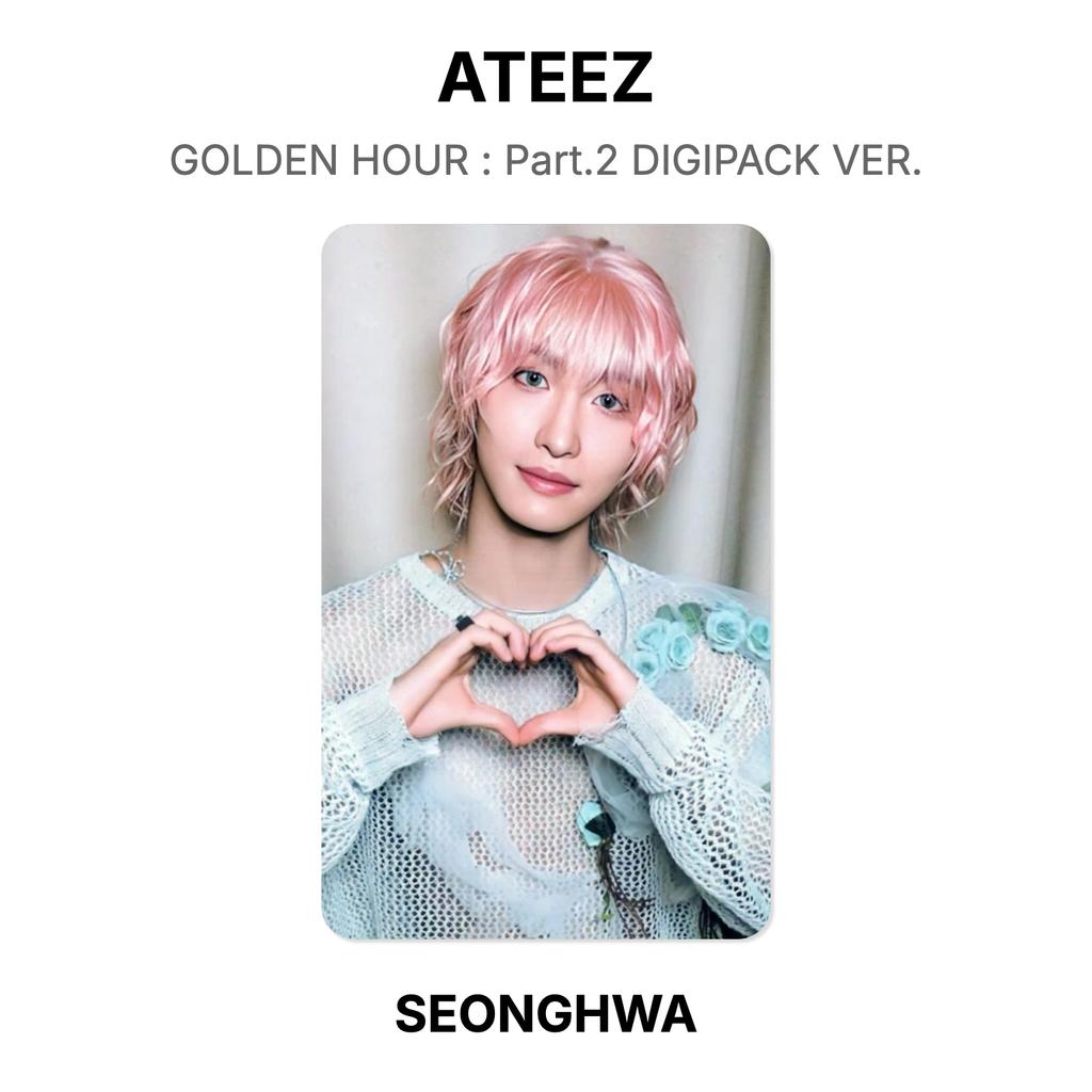 ATEEZ GOLDEN HOUR : Part.2 DIGIPACK VER. Official Photocard
