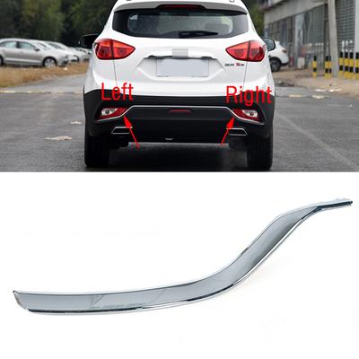 For JAC Refine S3 T5 Car Rear Bumper Fog Light Lamp Strip Chrome Trim Decorative