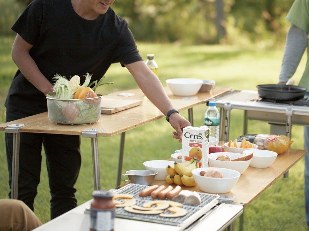 Snow Peak (snow Peak) Multi-function Table Bamboo CK-116TR