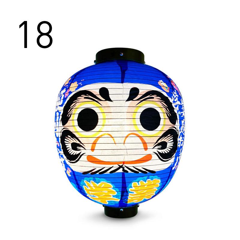 Japanese Waterproof Cloth Lanterns Daruma Crafts Cartoon Lucky Lantern Sushi Restaurant Cuisine Izakaya Decoration Ornaments