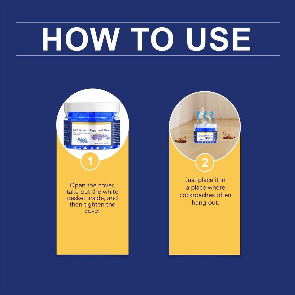 Cockroach Gel Bait Perfect Roach Control Solution   Businesses In All Spaces  Long-Lasting   Easy To Apply