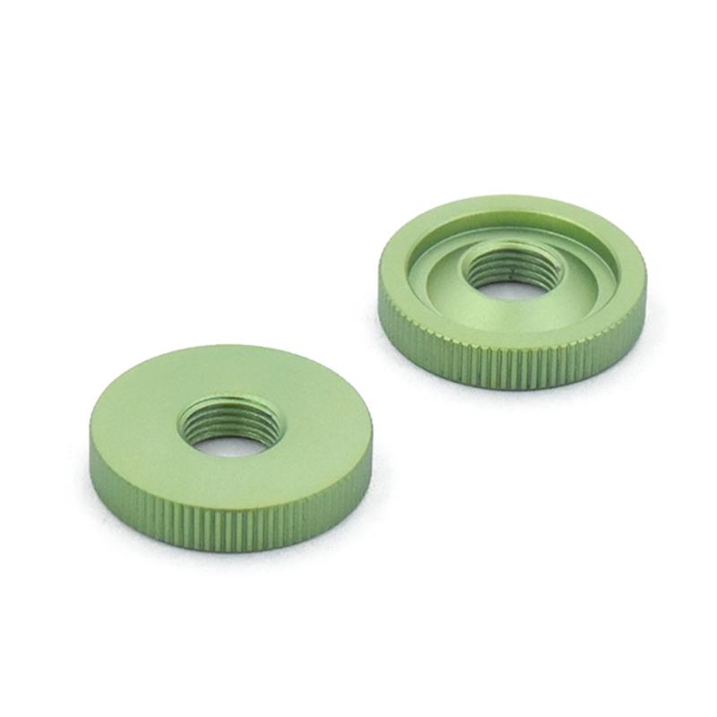 Precised Machined Aluminum Fixing Nut Tape Recorder Accessories Featuring Enhances Detail and Five Color Optional