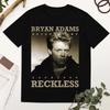 Bryan Adams Reckless Live T-shirt Svart Klassisk Herr Unisex S-2345XL Unisex T-shirt