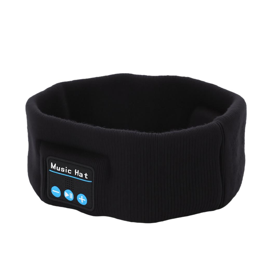 Sports Bluetooth Earphones Headband Wireless Fitness Headphones Built In Speaker Black Dual Stereo Sound