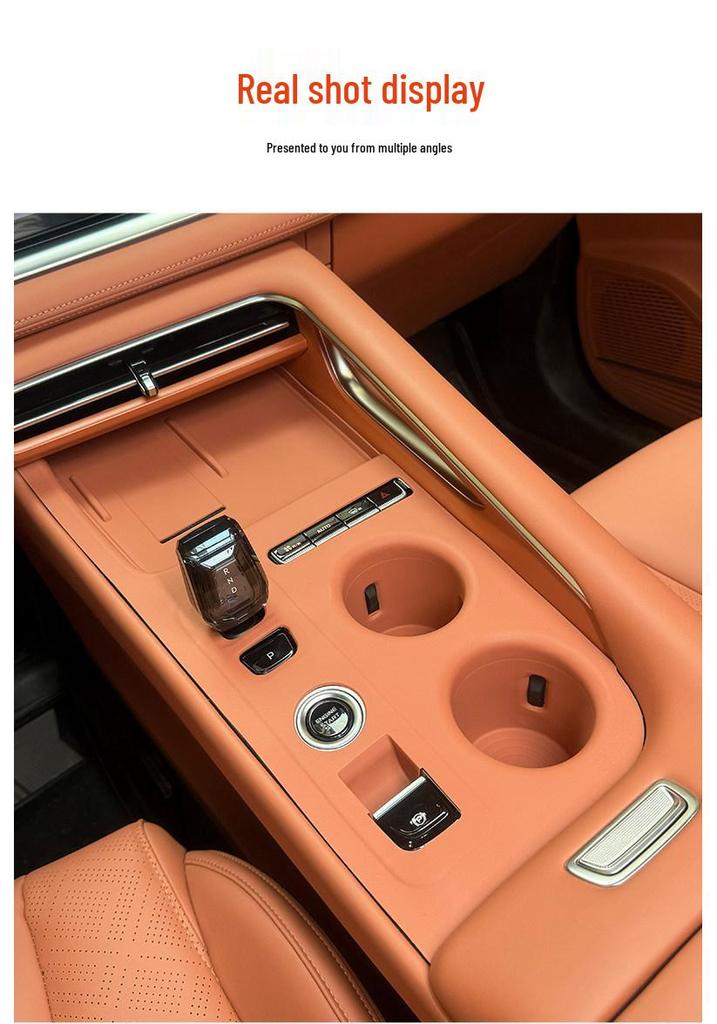 Silicone Protective Pad for 26 Geely Boyue Models - Console & Door Button Film