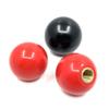 Red black copper core bakelite handle ball plastic mechanical operating rod ball head handle m6810