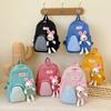 Childrens Trendy Cartoon Backpack With Waterproof Durable Material For Kindergarten Use