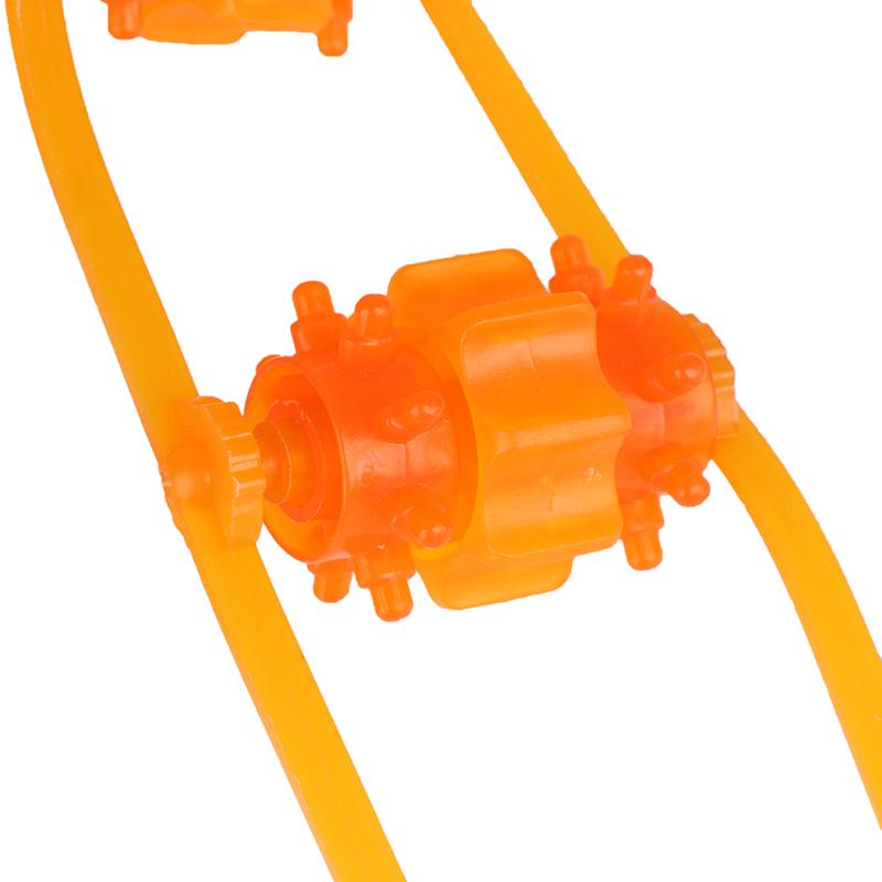 Hand-Held Back Shoulder Neck Muscle Massager Plastic Back Puller Fitness Physiotherapy Massage Roller Bead Pull-Back Roller