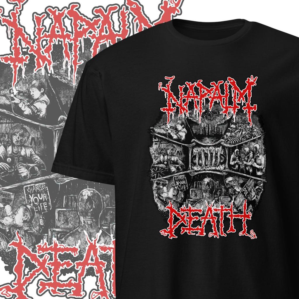 Napalm Death T Shirt Metal Clothing