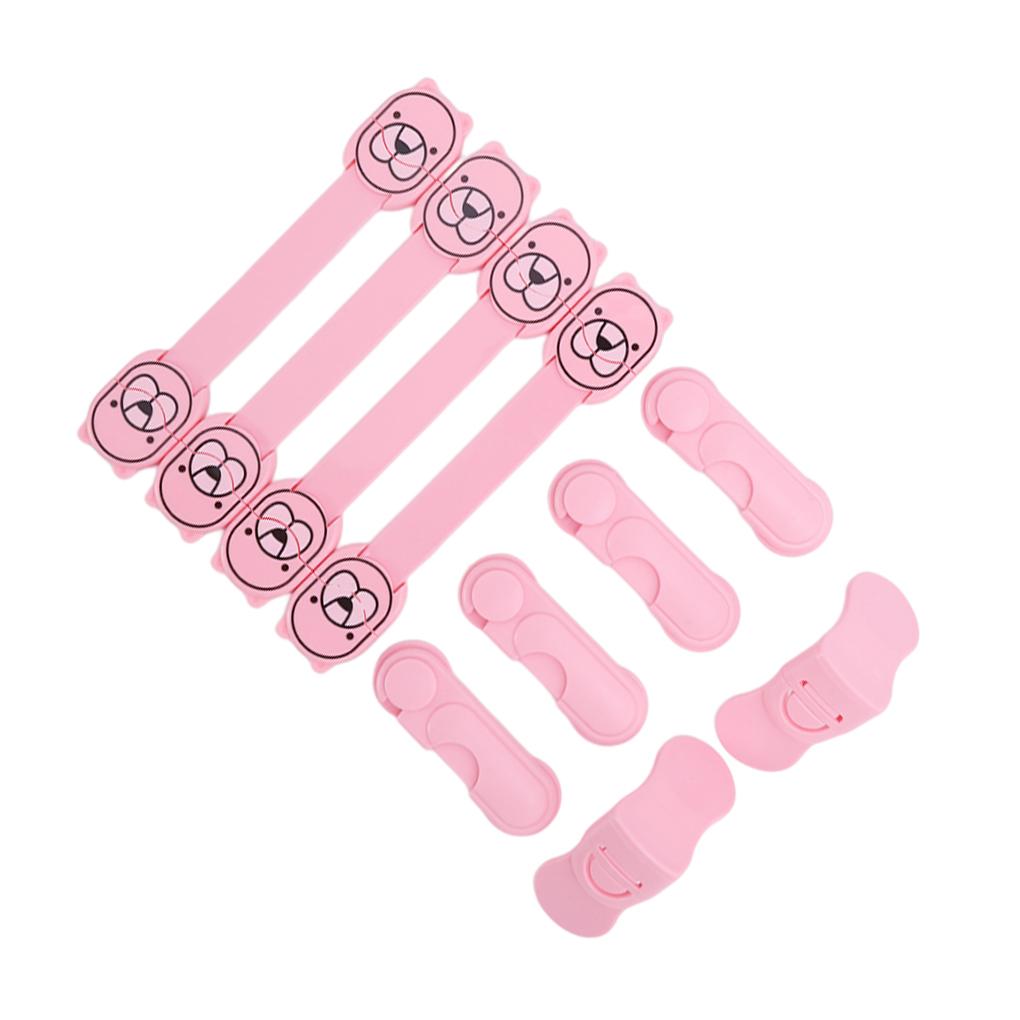 

Домашний набор замков для защиты от детей Гостиная Спальня Шкаф Гардероб Набор детских замков Безопасность детей Защелки для дверей Аксессуары