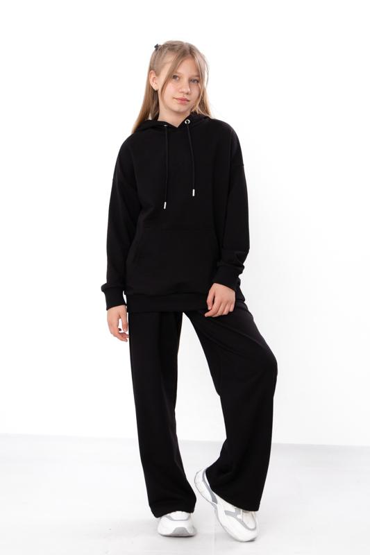 Girls Teen Outfit Set with Hoodie and Palazzo Pants, Any season 6449-057 HC