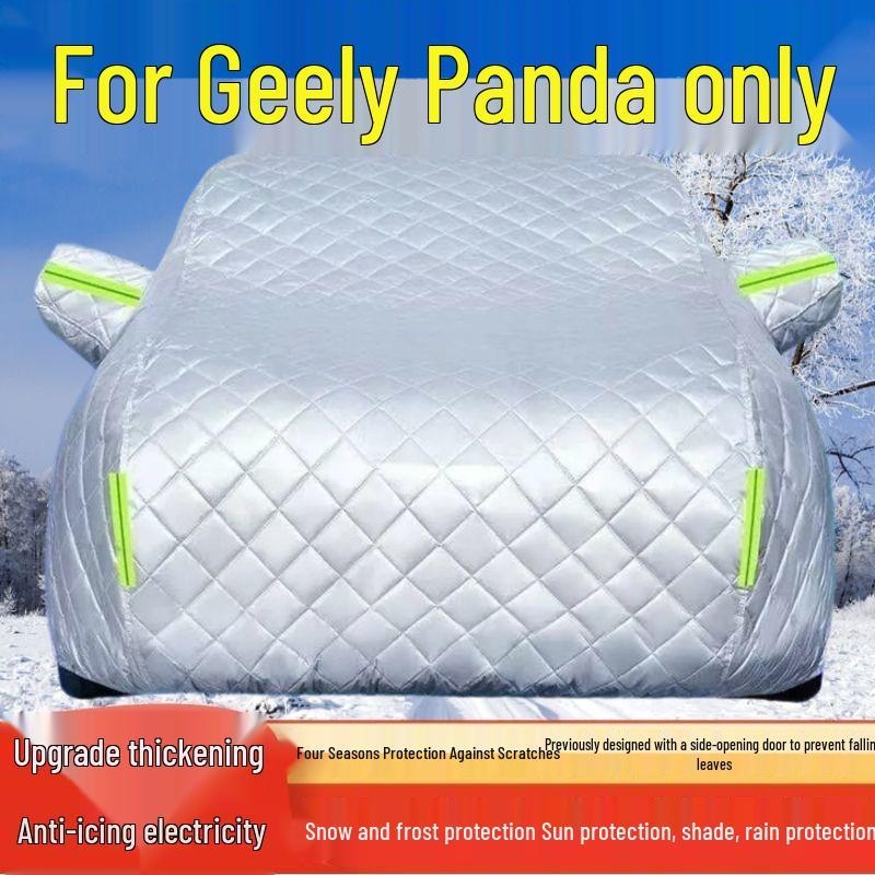Geely Panda Classic Car Cover: Sun/Rain/Snow/Hail Protection, Thickened Heat Insulation