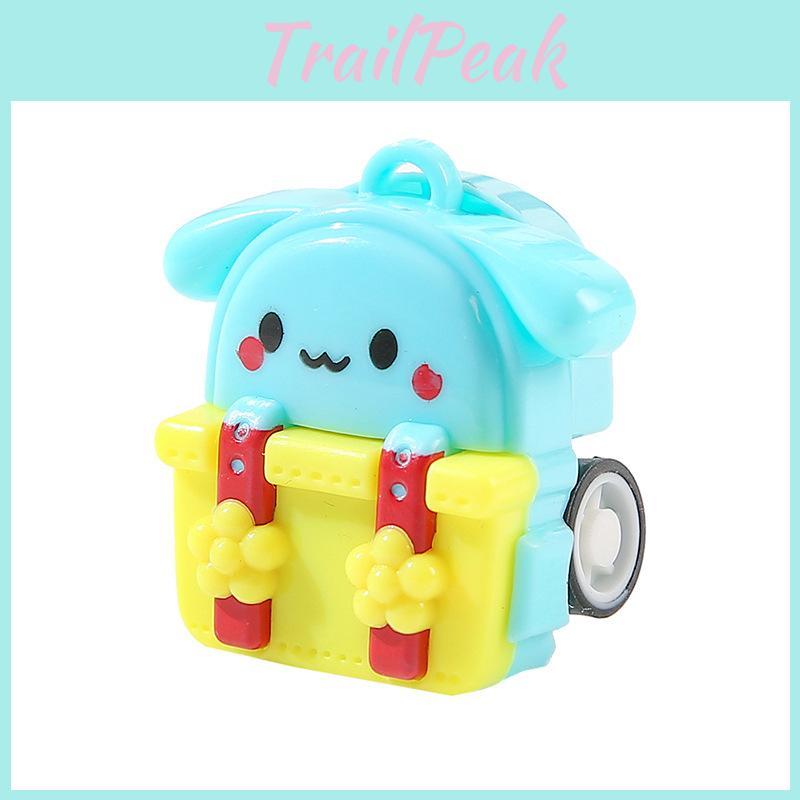 Mini Cartoon Inertia Backpack Design Children Toy Car For Entertainment Kid