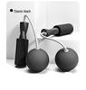 Cordless Big Ball Jump Rope for Middle School Exam Fitness - Thick Steel Wire for Children's Exercise.