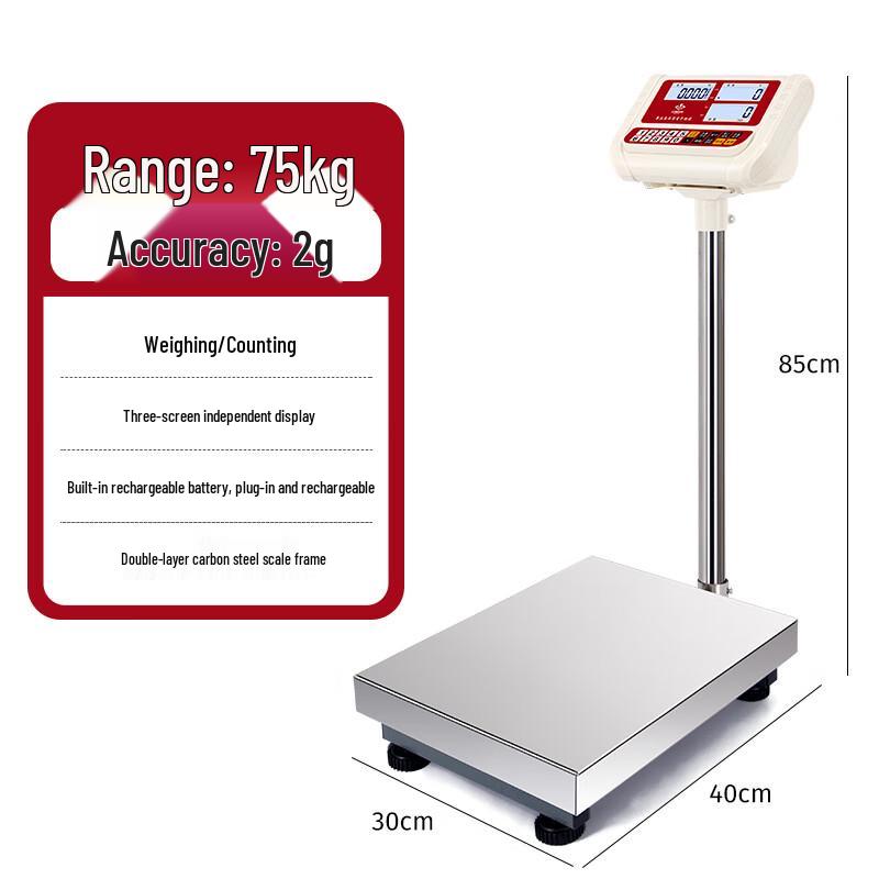 High-Precision Commercial Counting Platform Scale (CN version)