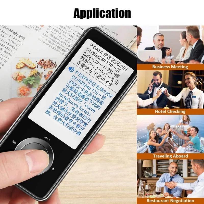 2025 Newest M9 Instant Voice Translator Portable Language Translator In Real-time Smart Translator Supports 12 Offline Languages