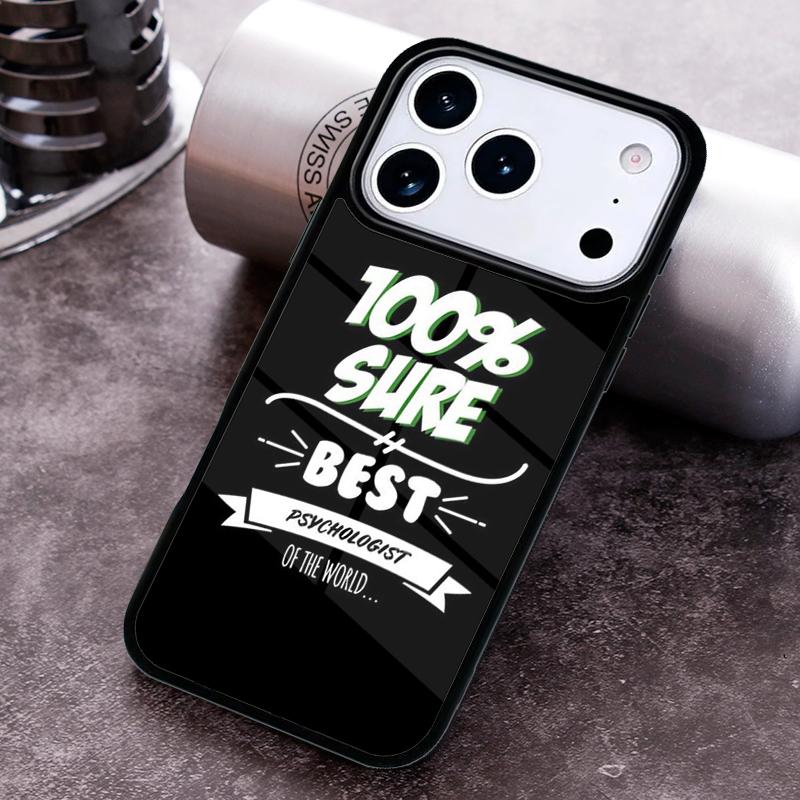 Awesome Psychologist Profession Psychology Phone Case For iPhone 17 16 15 14 13 12 11 Pro Max Plus 17Air Soft Silicone Cover